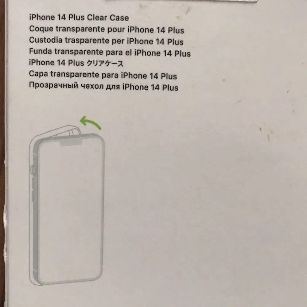 NEW Apple IPhone 14 Plus Clear Case